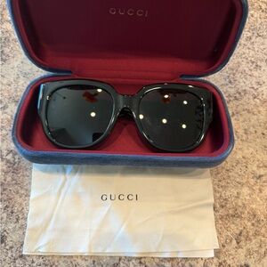 Gucci Women's Black Sunglasses